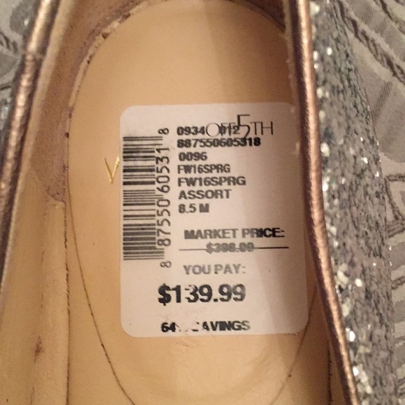 SOLD Stuart Weitzman Glitter Sneakers NWT - Picture 4 of 5